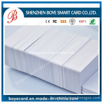 Blank PVC Printable Plain White Card